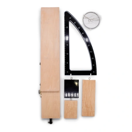 Прибор для изучения наклонной плоскости